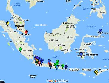 Location Google Map Regular Day Course Program Nomor
